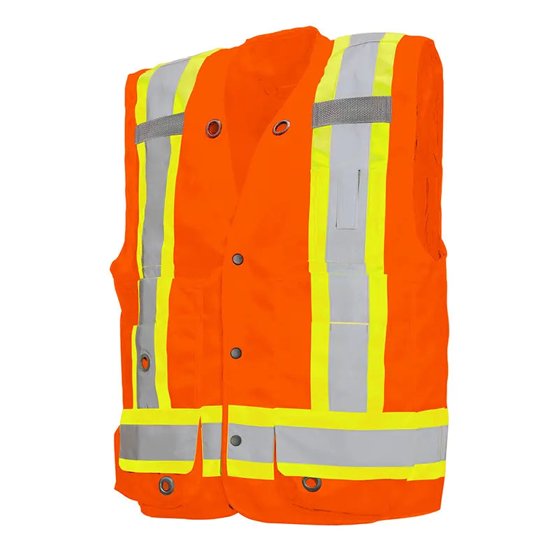 Ground Force  Deluxe Surveyor Vest • 17 Pockets • Durable • Hi