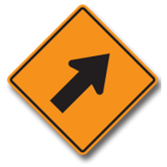Rigid Sign | TC-4 Lane Closure Rotating Arrow