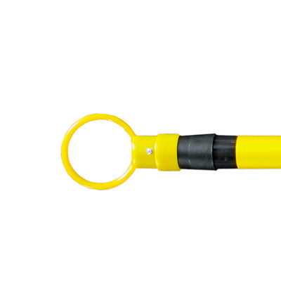 Yellow/Black Retractable Cone Bar - 4-7ft