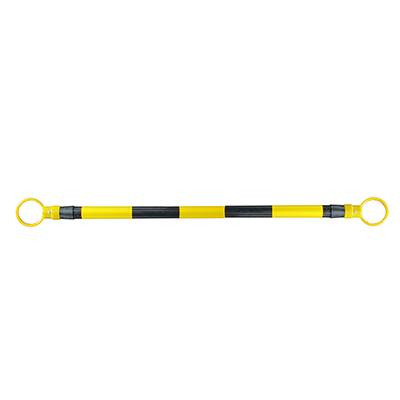 Yellow/Black Retractable Cone Bar - 4-7ft