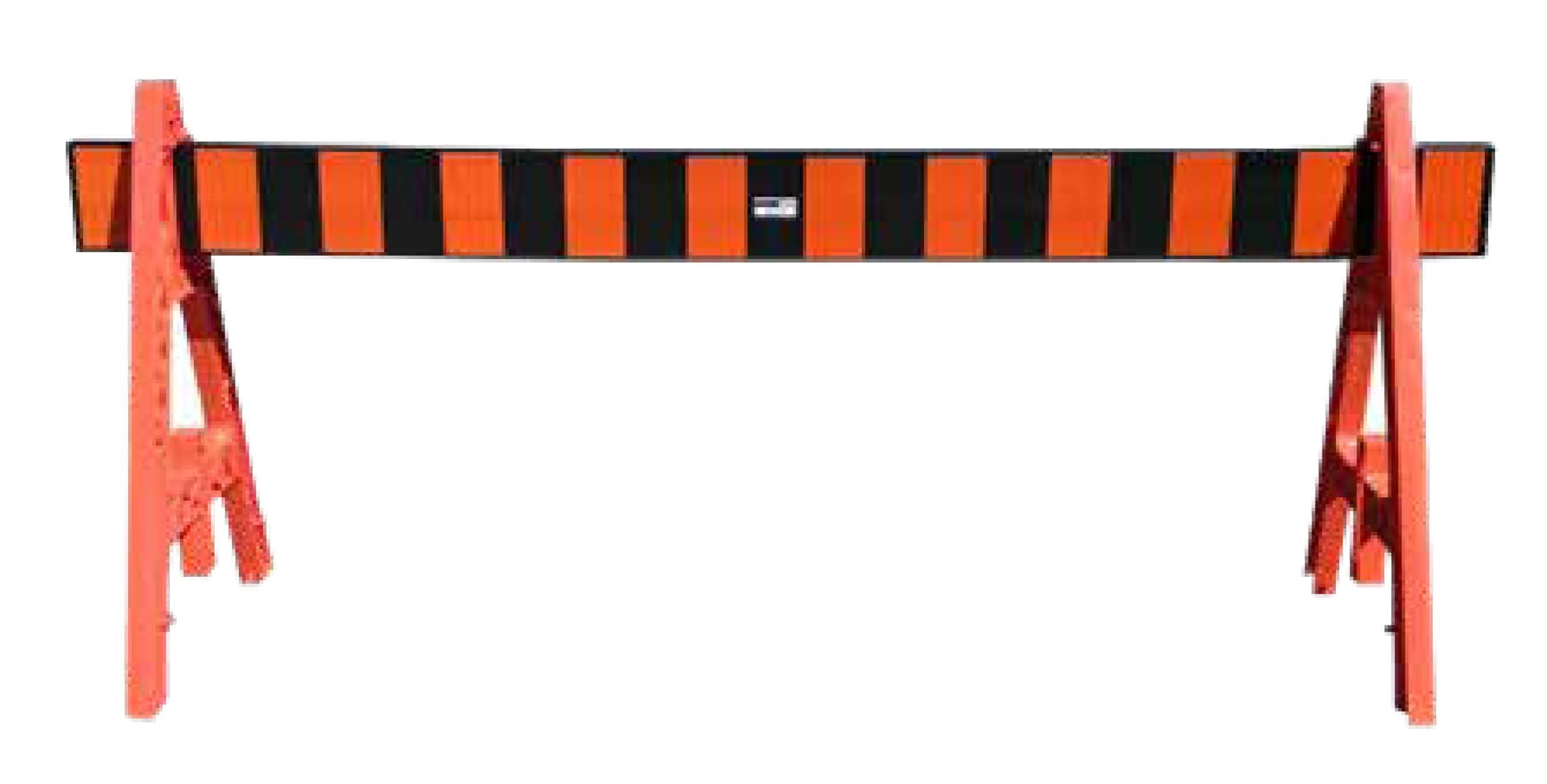 TC-53 PVC Plastic Barricade with Reflective Stripes - 10ft – RDC Group