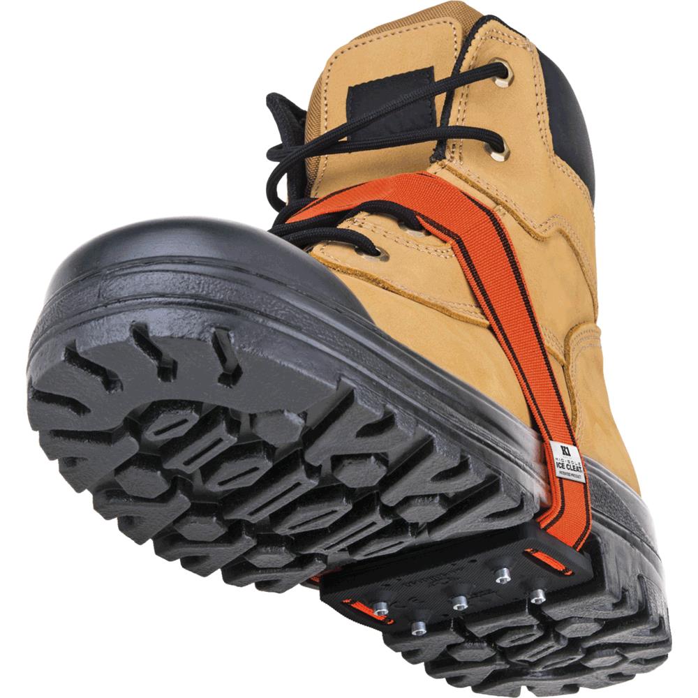 K1 Series | Mid-Sole Ice Cleat • Original Profile • Hi-Vis Strap