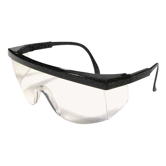 FERNO™ BLACK FRAME W/ADJUSTABLE TEMPLES CLEAR LENS CSA