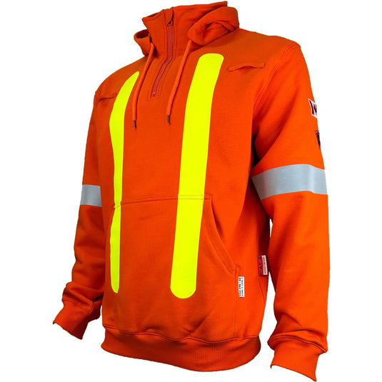 Atlas Guardian® FR/AR OHSA Hi Vis Pullover Hoodie