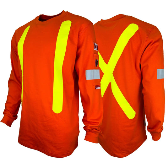 Atlas Guardian® FR/AR OHSA Hi Vis Long Sleeve Shirt