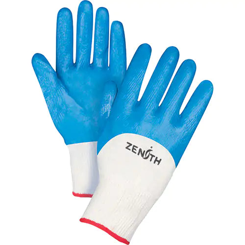 Medium-Weight Coated Gloves • Nitrile Coating • 12 pk