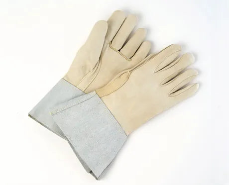 Cow-Grain Palm and Back • Twaron Stitched Welders Gloves • 12 pack