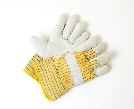Winter Inter Fleece-Lined Cowgrain Fitters Gloves