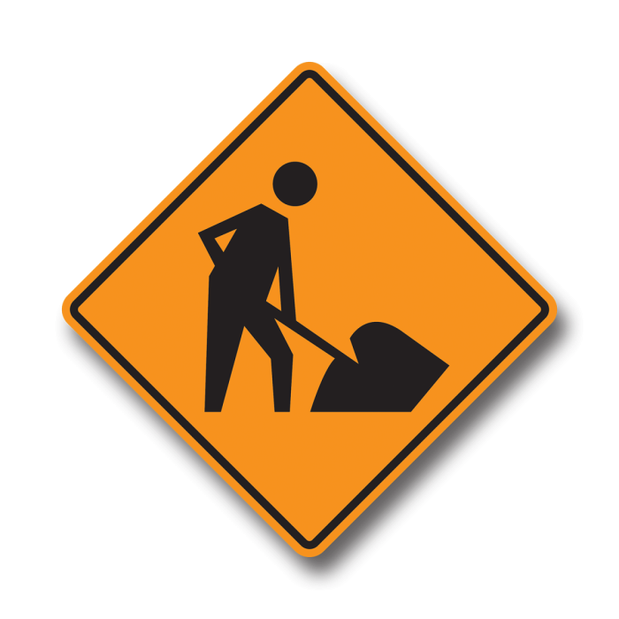 Load image into Gallery viewer, Rigid Sign | TC-2 Road Work
