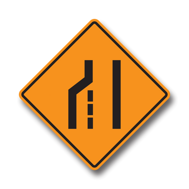 Rigid Sign | TC-3 Lane Closed Ahead