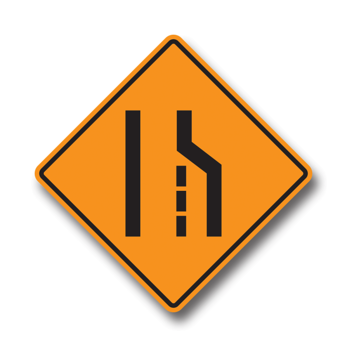 Load image into Gallery viewer, Rigid Sign | TC-3 Lane Closed Ahead
