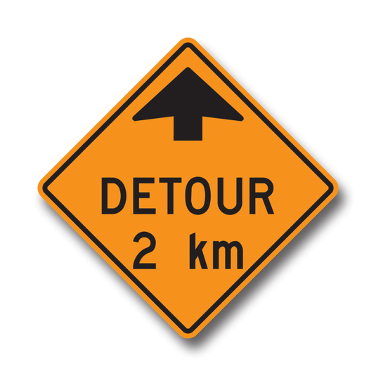 Rigid Sign | TC-5 Detour Ahead