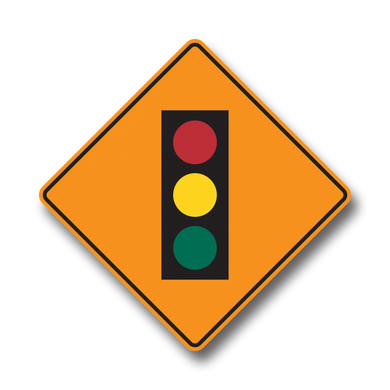 Rigid Sign | TC-23 Signals Ahead