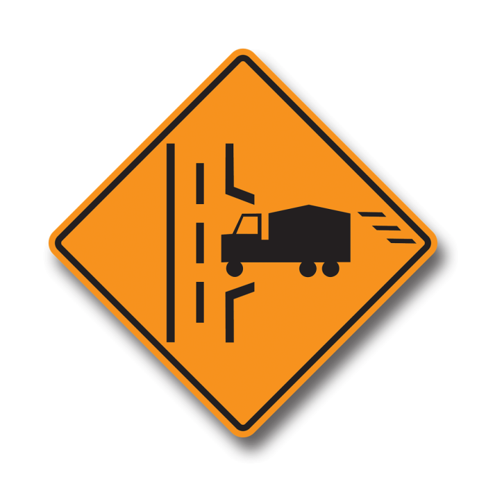 Load image into Gallery viewer, Rigid Sign | TC-31 Truck Entrance
