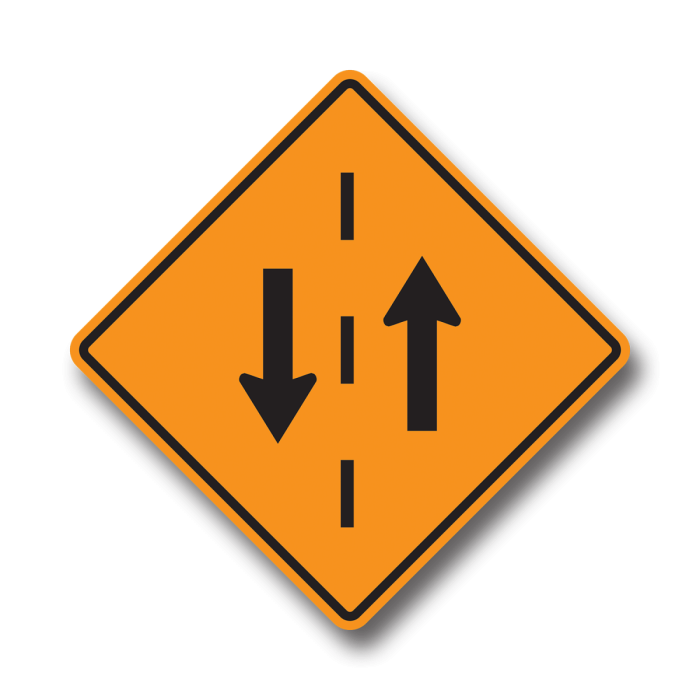 Rigid Sign | TC-34 Two Way Traffic – RDC Group