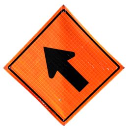 Roll-Up Sign | TC-4 Lane Closure Arrow