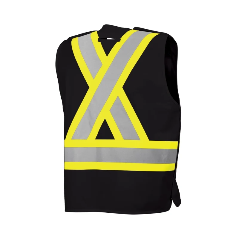 Load image into Gallery viewer, Ground Force | 5 Pt. Tearaway Traffic Vest Solid • Class 2 •  Adjustable
