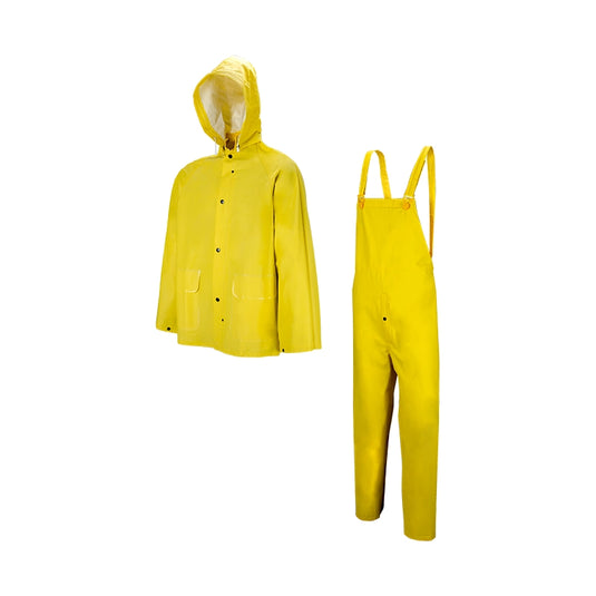 Yellow Tornado Rain Suit • Hood • Adjustable
