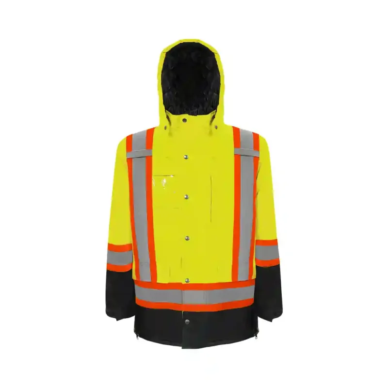 Load image into Gallery viewer, Ground Force | Winter Traffic Parker • Quilter • Detachable Hood
