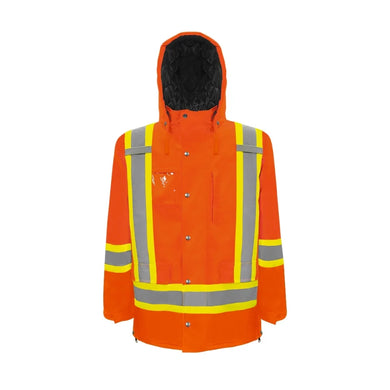 Ground Force | Winter Traffic Parker • Quilted • Detachable Hood