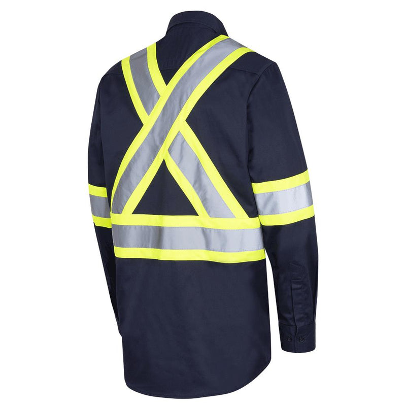 Load image into Gallery viewer, Pioneer | Long-Sleeved Safety Shirt • Ultra-cool • Twill
