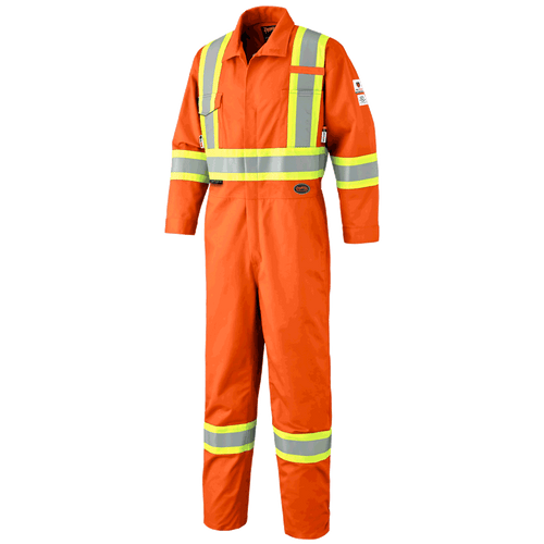 Pioneer | FR/AR • Safety Coveralls • 4″ Refl. Tape - Size 56