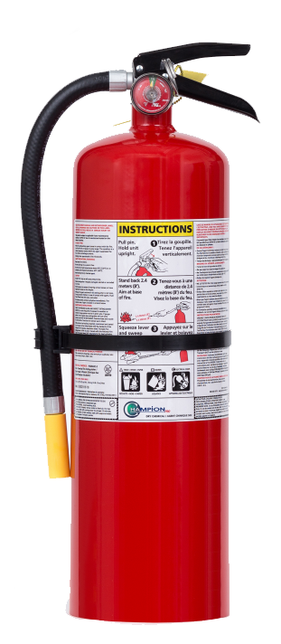 Champion Pro | 10lb ABC Dry Chemical Fire Extinguisher