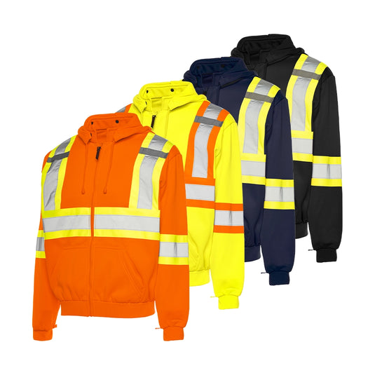 Ground Force | Deluxe Traffic Hoodie • Detachable Hood • 4