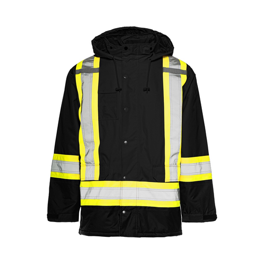 Ground Force | Winter Traffic Parka • Quilted • 100% Wind & Waterproof