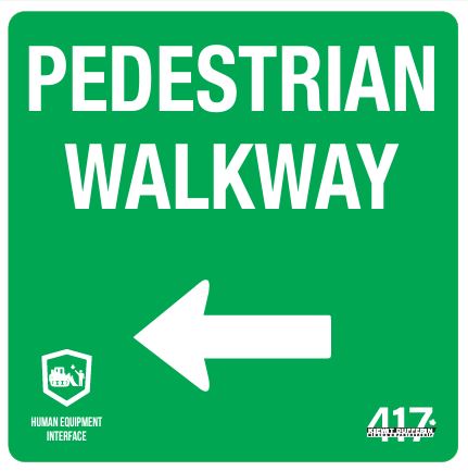 PEDESTRIAN WALKWAY LEFT KIEWIT-DUFFERIN
