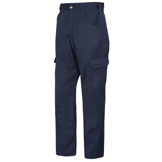 Pioneer Navy Polyester/Cotton Cargo Work Pants