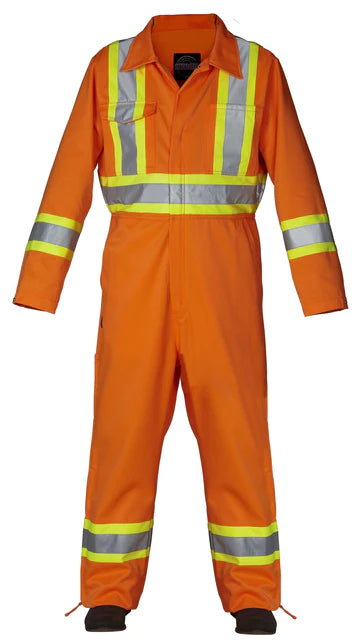 Forcefield Hi Vis Safety Unlined Coverall