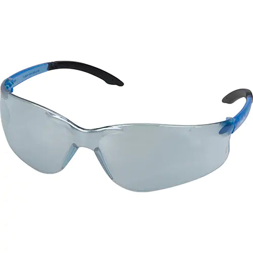 Zenith Safety Products Z2400 Series Safety Glasses, Blue/Indoor/Outdoor Mirror Lens, Anti-Scratch Coating, ANSI Z87+/CSA Z94.3