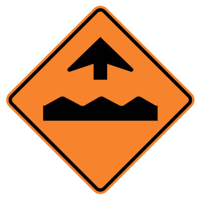 Rigid Sign | TC-14 Bump Ahead