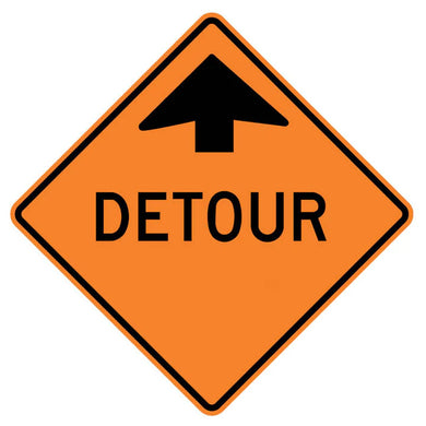 Rigid Sign | TC-5 Detour Ahead
