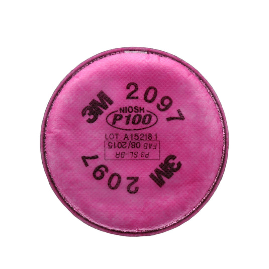 3M™ | 2097 Respirator Prefilters • Particulate Filter • Organic Vapour/P100(2/Pack)