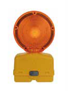 Barricade LED Warning Light with 6 Volt Case